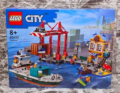 LEGO® City Seaside Harbor with Cargo Ship 60422 (1226 pcs)