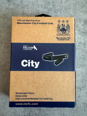 Manchester City Official Fitness Band (Falcon) — Factory Sealed | MCFC Licensed Merchandise