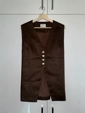 DISSH Australia Knox Tie Back Top (Burnt Chocolate) – UK 14 – Worn Once