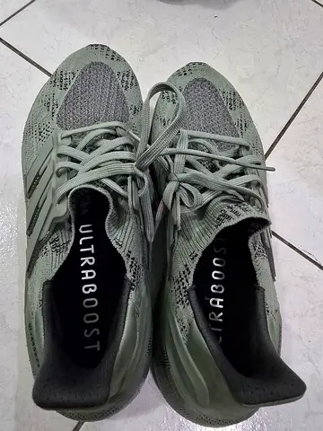 Adidas Ultraboost running shoes, light green, size available