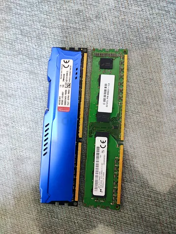 Kingston HyperX Fury 8GB DDR3 (Blue Stick)  Micron 8GB DDR3 - Used and in Good Condition