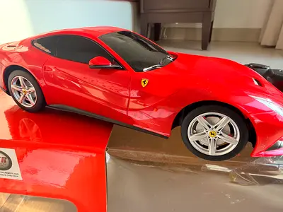 Red Ferrari Remote Control Sports Car Toy (Large Model)
