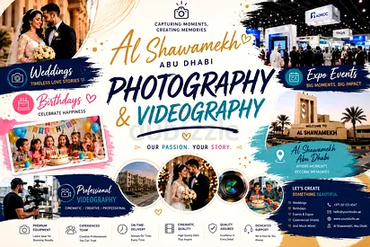 ✨🎥 Al Shawamekh Photographer
Videographer | Business Branding,
Commercial Shoots Professional📸🚀
