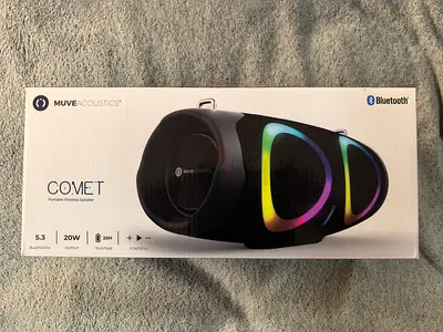 Comet Portable Wireless Speaker 20W w/bluetooth