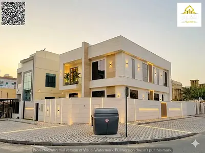 Villa at a special price, negotiable. Strategic location close to Dubai, services, and schools.