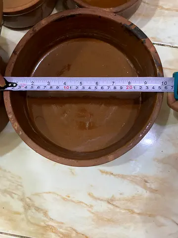 A clay pot