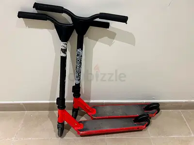 Two Oxelo Freestyle Scooters