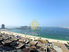 Full Sea/Ain Dubai View | Unfurnished | High Floor