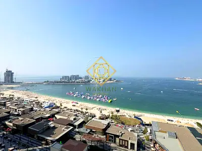 Full Sea/Ain Dubai View | Unfurnished | High Floor