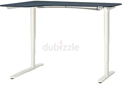 Ikea BEKANT corner desk motorized