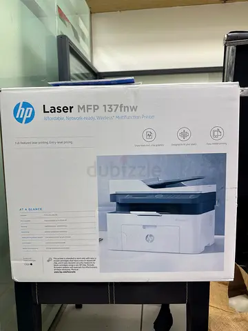 HP Laser MFP 137fnw Multifunction Printer - Brand New in Box