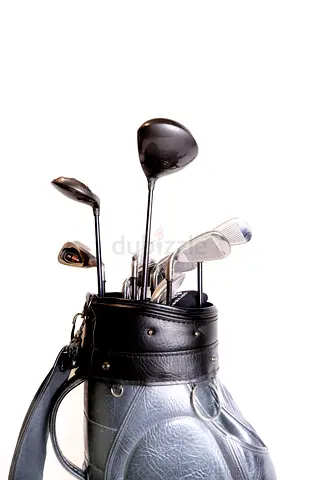 Callaway golf clubs with a classy leather bag
