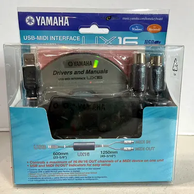 Classifieds: Yamaha UX16 USB-MIDI Interface - Brand New in Package ...