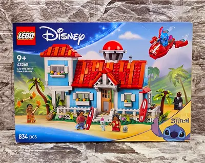 LEGO® Disney Lilo and Stitch Beach House 43268 (834 pcs)