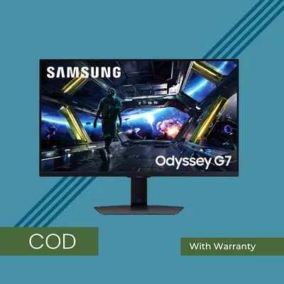 Samsung 27 Inch Odyssey G7 G70D UHD 144Hz Gaming Monitor LS27DG702EEXXY