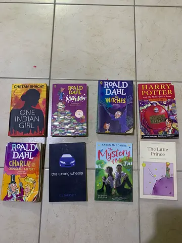 Set of 10 Childrens  Young Adult Books — Roald Dahl, Harry Potter, The Little Prince and more