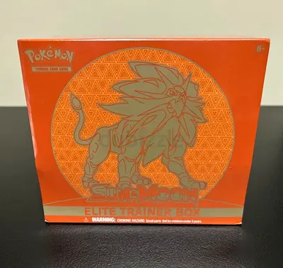 Sun and Moon Base Solgaleo ETB Sealed