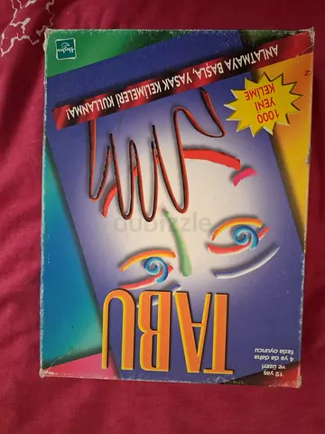 6 board games (5 out of 6 are turkish)