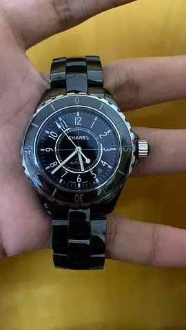 Chanel J12 Black Ceramic Mens Watch - Preowned