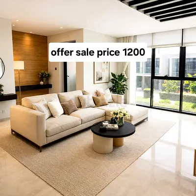 Affordable luxury sofa set