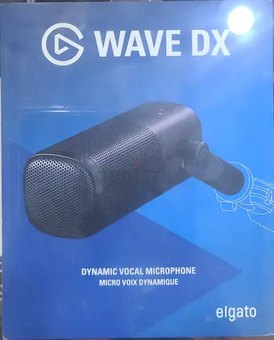 Elgato WAVE DX Dynamic Vocal Microphone - New/Sealed Box