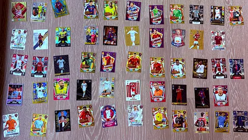 Very rare football cards