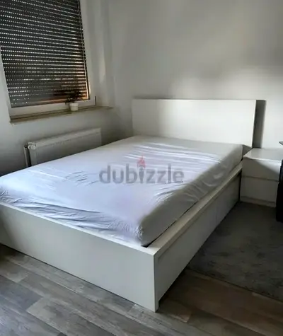 Ikea Queen size bed with mattress available in perfect condition