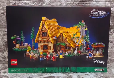 LEGO® Disney Snow White and the Seven Dwarfs Cottage 43242 (2228 pcs)