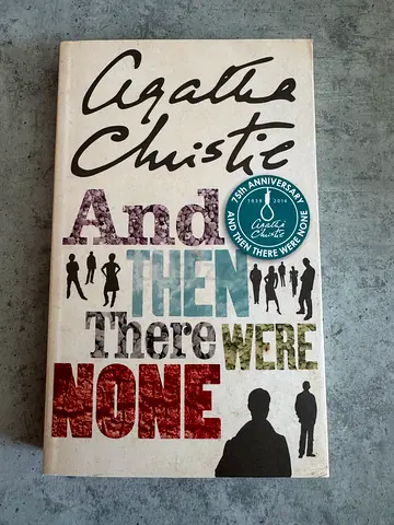 And Then There Were None by Agatha Christie - 75th Anniversary Edition (Brand New)