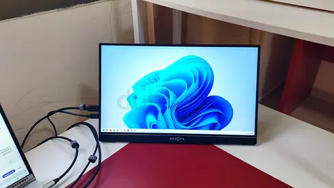ARZOPA 16.1-inch Portable Monitor - Full HD, Slim Bezels, USB-C/HDMI
