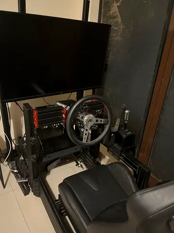 fanatec driving simulator in perfect condition