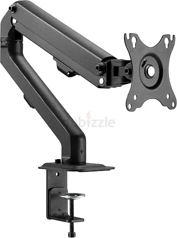 Adjustable Single Monitor Desk Mount Arm (VESA, Clamp Mount)