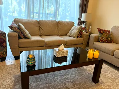 Glass Coffee Table - Good Condition