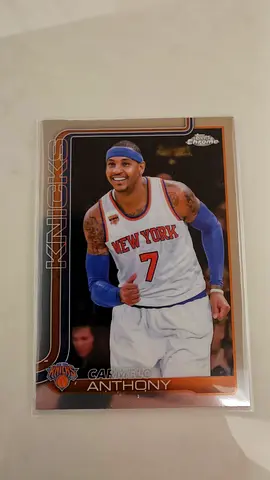 Carmelo Anthony — Knicks Topps Chrome #248