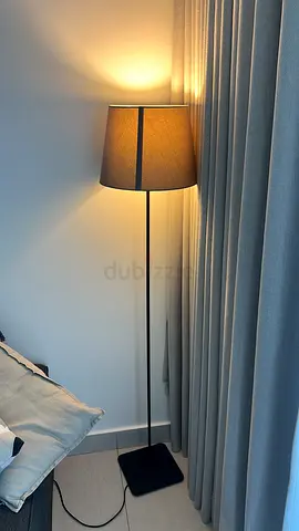 Modern Minimalist Floor Lamp with Fabric Shade