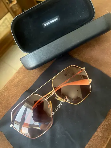 Dolce  Gabbana womens sunglasses with case - lightly used for women