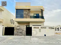 A luxurious 3-storey villa for sale in the best areas of Ajman, including registration and ownership