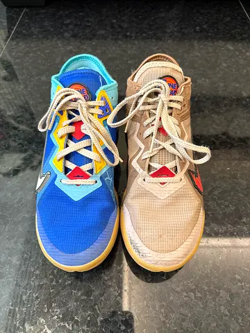 Used Nike LeBron 18 Low “Wile E. vs Roadrunner” Space Jam size US 7.5