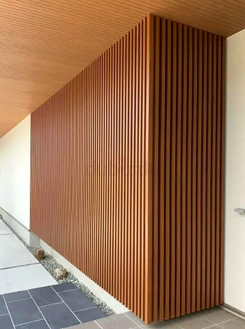 Custom MDF Slat Wall Panels for Modern Interior Feature Walls