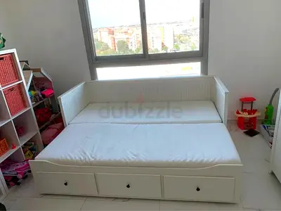 Ikea Malm bed with mattress queen size