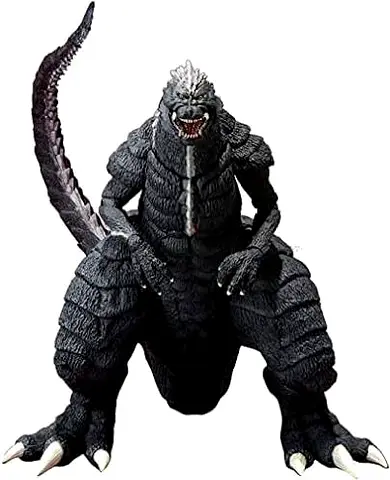 Godzilla S.H. MonsterArts Godzilla hand missing original head and last part of the tail is missing