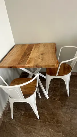 Table with two chairs