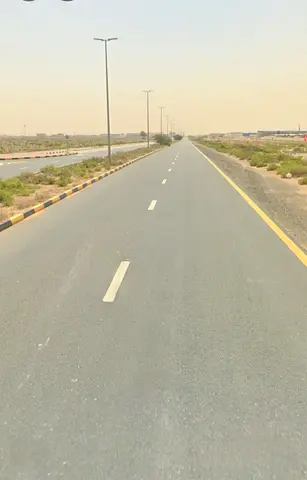 Land for sale in Arqoub Industrial Area, freehold, open to all nationalities, Sharjah.
