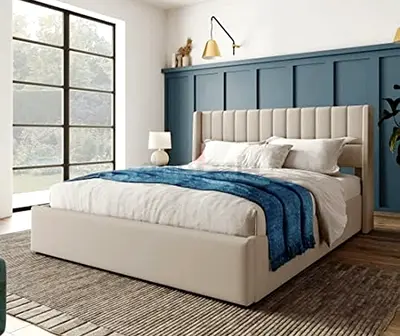 Modren design new King sizeLuxury Famiy bed with Mattress Available