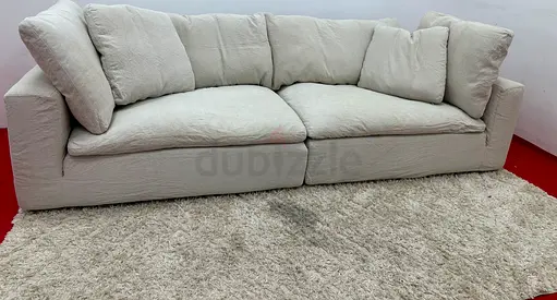 Excellent condition the loom collection two pieces sofa