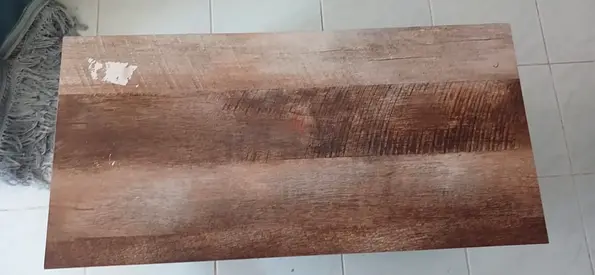 Wooden rectangular sofa table top - good condition