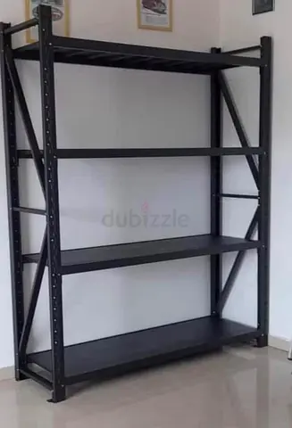 Heavy-duty Metal Storage Shelving Unit - 4 Tiers