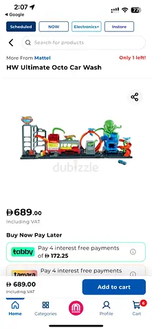 Hot Wheels Ultimate Octo Car Wash Playset - Complete Track Set