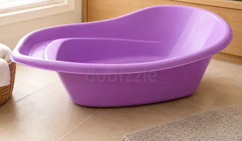 Lightweight Purple Baby Bathtub – Good Condition