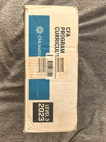 CFA 2023 Level 3 Books